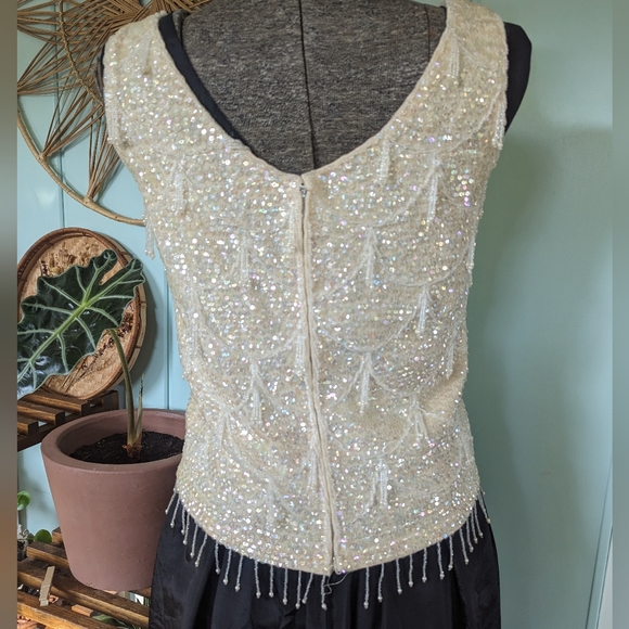 Vintage Beaded Sequin Top - Picture 4 of 8